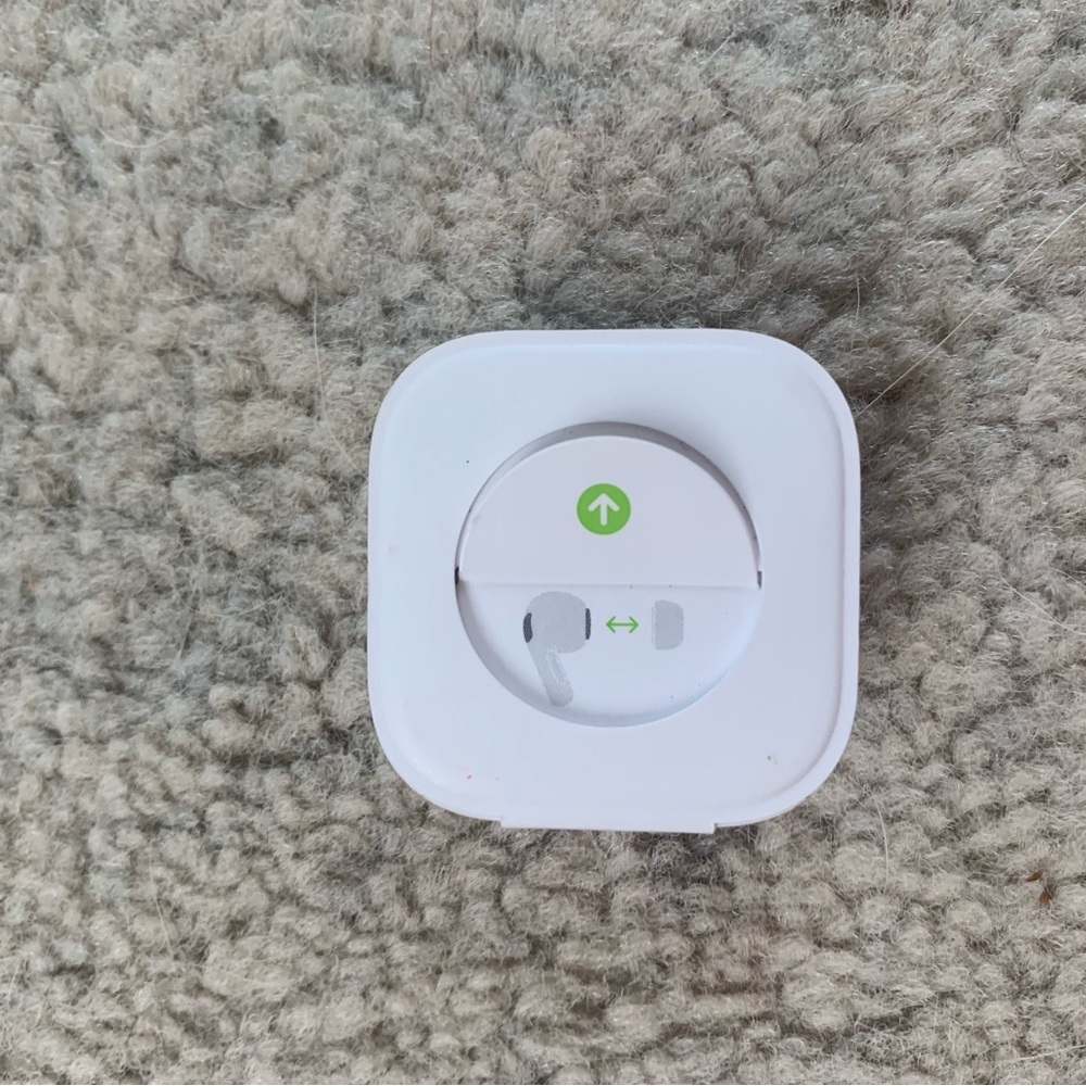 White Ear Bud Ends